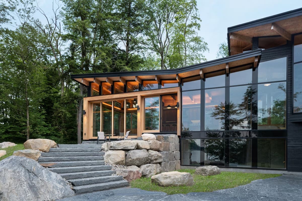 Heated Rivalry cottage